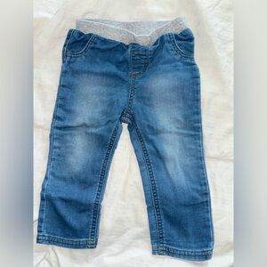 Cat & Jack 18m pull-on jeans.